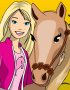Барби и Пони игра Раскраска (Barbie Games) Барби и Пони игра Раскраска (Barbie Games)